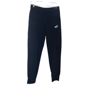 Puma Black jogger pants. Size S